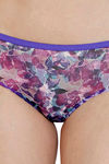 Zivame Bohemian Blooms Low Rise Full Coverage Hipster Panty - Purple Magic — thumbnail 7